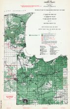 Chippewa County - West Part, Michigan State Atlas 1955